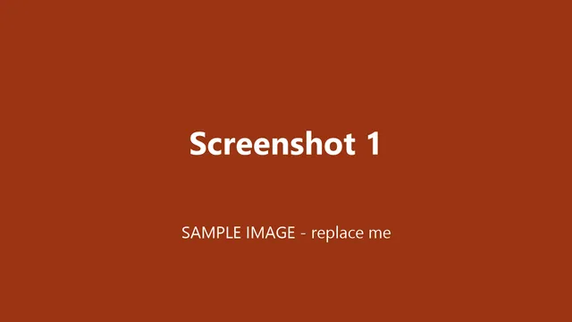 Example screenshot caption